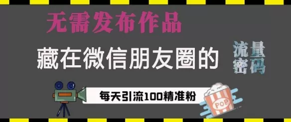 藏在微信朋友圈的流量密码,无需发布作品,单日引流100+精准创业粉-颜夕资源网-第23张图片 藏在微信朋友圈的流量密码,无需发布作品,单日引流100+精准创业粉-颜夕资源网-第23张图片