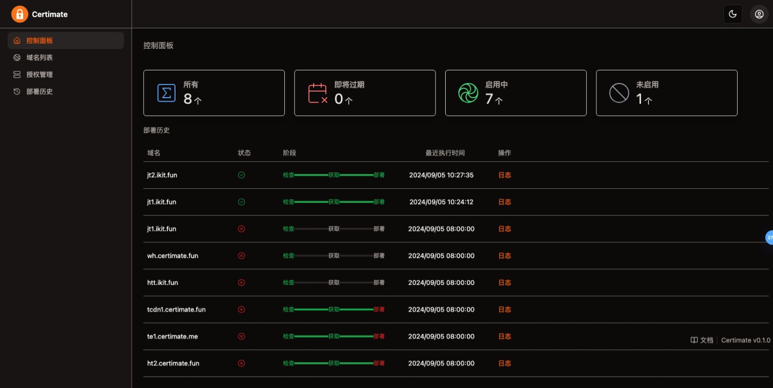 SSL证书管理系统工具网站源码,自动申请、部署SSL证书,并在证书即将过期时自动续期-颜夕资源网-第22张图片 SSL证书管理系统工具网站源码,自动申请、部署SSL证书,并在证书即将过期时自动续期-颜夕资源网-第22张图片