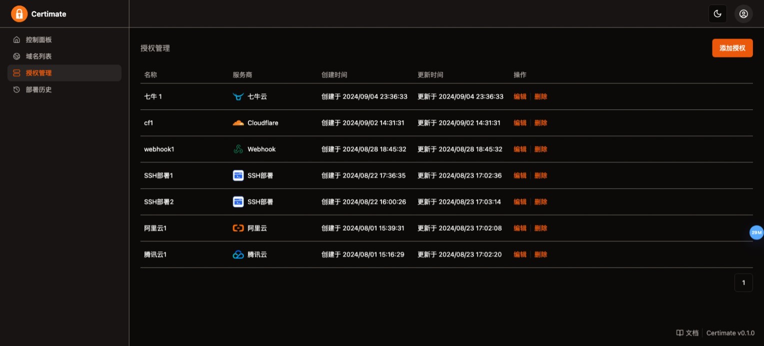 SSL证书管理系统工具网站源码,自动申请、部署SSL证书,并在证书即将过期时自动续期-颜夕资源网-第24张图片 SSL证书管理系统工具网站源码,自动申请、部署SSL证书,并在证书即将过期时自动续期-颜夕资源网-第24张图片