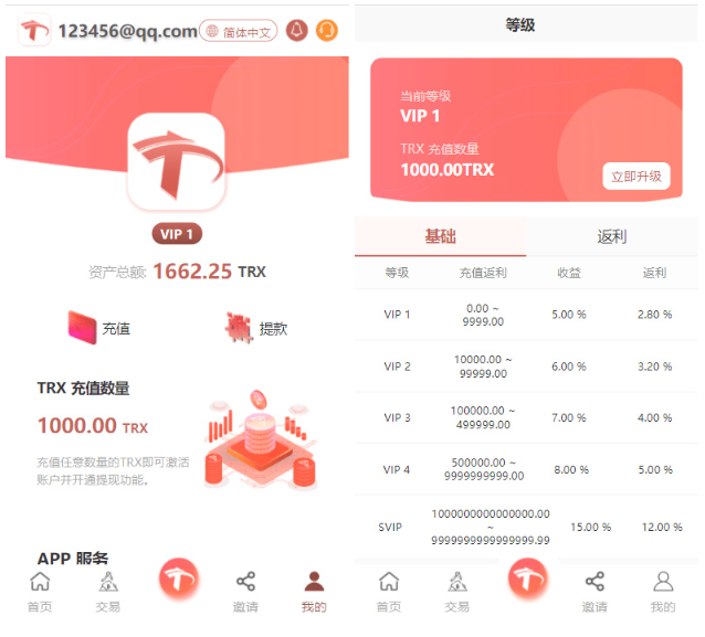 uniapp版多语言TRX系统源码/TRX理财系统/虚拟币挖矿-颜夕资源网-第24张图片 uniapp版多语言TRX系统源码/TRX理财系统/虚拟币挖矿-颜夕资源网-第24张图片