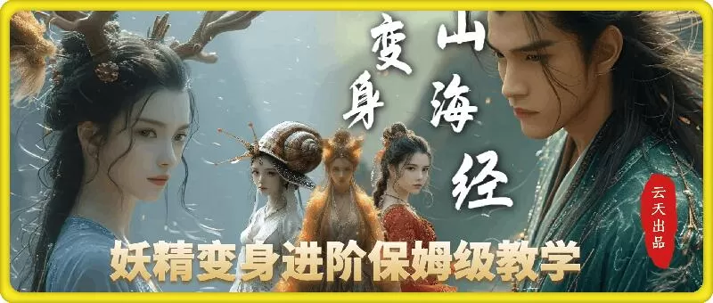 云天AI山海经变身视频教程,妖精变身进阶保姆级教学-颜夕资源网-第23张图片 云天AI山海经变身视频教程,妖精变身进阶保姆级教学-颜夕资源网-第23张图片
