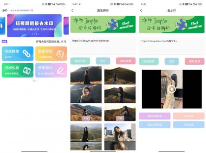 净印短视频去水印工具-图集一件解析-颜夕资源网-第23张图片 净印短视频去水印工具-图集一件解析-颜夕资源网-第23张图片