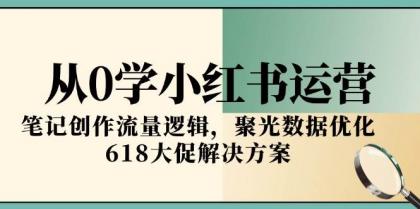 从0学小红书运营,笔记创作流量逻辑,聚光数据优化,618大促解决方案-颜夕资源网-第23张图片 从0学小红书运营,笔记创作流量逻辑,聚光数据优化,618大促解决方案-颜夕资源网-第23张图片