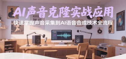 AI声音克隆实战应用,快速掌握声音采集到AI语音合成技术全流程-颜夕资源网-第23张图片 AI声音克隆实战应用,快速掌握声音采集到AI语音合成技术全流程-颜夕资源网-第23张图片
