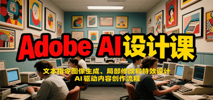 Adobe AI设计课:文本指令图像生成、局部修改和特效设计,AI驱动内容创作流程-颜夕资源网-第23张图片 Adobe AI设计课:文本指令图像生成、局部修改和特效设计,AI驱动内容创作流程-颜夕资源网-第23张图片