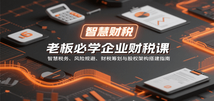 老板必学企业财税课:智慧税务、风险规避、财税筹划与股权架构搭建指南-颜夕资源网-第23张图片 老板必学企业财税课:智慧税务、风险规避、财税筹划与股权架构搭建指南-颜夕资源网-第23张图片