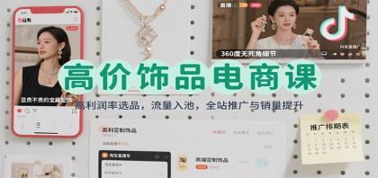 高价饰品电商课:高利润率选品,流量入池,全站推广与销量提升-颜夕资源网-第23张图片 高价饰品电商课:高利润率选品,流量入池,全站推广与销量提升-颜夕资源网-第23张图片