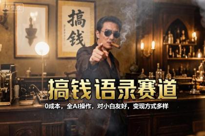 搞钱语录赛道,0成本,全AI操作,对小白友好,变现方式多样-颜夕资源网-第23张图片 搞钱语录赛道,0成本,全AI操作,对小白友好,变现方式多样-颜夕资源网-第23张图片