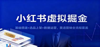 小红书虚拟掘金:基础搭建+选品上架+数据运营,英语营销全流程覆盖-颜夕资源网-第23张图片 小红书虚拟掘金:基础搭建+选品上架+数据运营,英语营销全流程覆盖-颜夕资源网-第23张图片