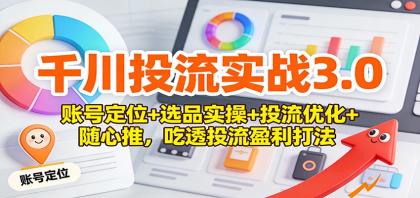 千川投流实战3.0:账号定位+选品实操+投流优化+随心推,吃透投流盈利打法-颜夕资源网-第23张图片 千川投流实战3.0:账号定位+选品实操+投流优化+随心推,吃透投流盈利打法-颜夕资源网-第23张图片