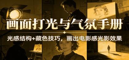 画面打光与气氛手册:光感结构+藏色技巧,画出电影感光影效果-颜夕资源网-第23张图片 画面打光与气氛手册:光感结构+藏色技巧,画出电影感光影效果-颜夕资源网-第23张图片