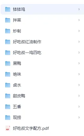 【全套卤肉熟食配方】,感兴趣的可以看看-颜夕资源网-第23张图片 【全套卤肉熟食配方】,感兴趣的可以看看-颜夕资源网-第23张图片