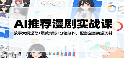 AI推荐漫剧实战课:故事大纲提取+爆款对标+分镜制作,配套全套实操资料-颜夕资源网-第23张图片 AI推荐漫剧实战课:故事大纲提取+爆款对标+分镜制作,配套全套实操资料-颜夕资源网-第23张图片