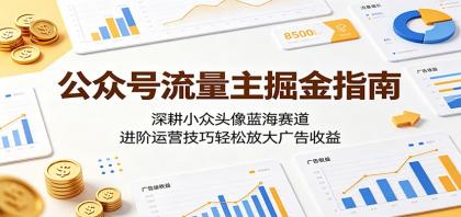 公众号流量主掘金指南:深耕小众头像蓝海赛道,进阶运营技巧轻松放大广告收益-颜夕资源网-第23张图片 公众号流量主掘金指南:深耕小众头像蓝海赛道,进阶运营技巧轻松放大广告收益-颜夕资源网-第23张图片
