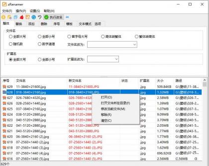 zRenamer批量改名工具中文版 v2.0.0绿色版-颜夕资源网-第24张图片 zRenamer批量改名工具中文版 v2.0.0绿色版-颜夕资源网-第24张图片
