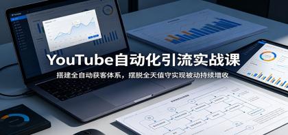 YouTube自动化引流实战课：搭建全自动获客体系，摆脱全天值守实现被动持续增收-颜夕资源网-第23张图片