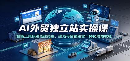 AI外贸独立站实操课:智能工具快速搭建站点,建站与店铺运营一体化落地教程-颜夕资源网-第23张图片 AI外贸独立站实操课:智能工具快速搭建站点,建站与店铺运营一体化落地教程-颜夕资源网-第23张图片