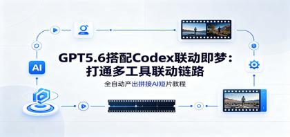GPT5.6搭配Codex联动即梦:打通多工具联动链路,全自动产出拼接AI短片教程-颜夕资源网-第23张图片 GPT5.6搭配Codex联动即梦:打通多工具联动链路,全自动产出拼接AI短片教程-颜夕资源网-第23张图片