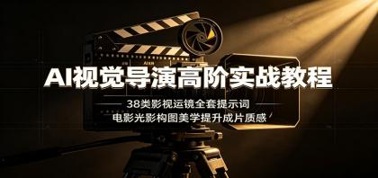 AI视觉导演高阶实战教程:38类影视运镜全套提示词,电影光影构图美学提升成片质感-颜夕资源网-第23张图片 AI视觉导演高阶实战教程:38类影视运镜全套提示词,电影光影构图美学提升成片质感-颜夕资源网-第23张图片