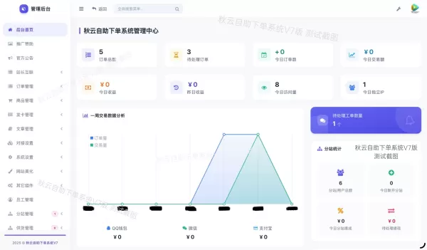 彩虹云商城二开重构美化版源码 秋云自助下单系统V7版-颜夕资源网-第24张图片 彩虹云商城二开重构美化版源码 秋云自助下单系统V7版-颜夕资源网-第24张图片