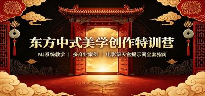 东方中式美学创作特训营:MJ系统教学,多商业案例,电影级天宫提示词全套指南-颜夕资源网-第23张图片 东方中式美学创作特训营:MJ系统教学,多商业案例,电影级天宫提示词全套指南-颜夕资源网-第23张图片