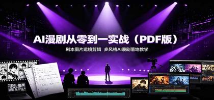 AI漫剧从零到一实战(PDF版):剧本图片运镜剪辑,多风格AI漫剧落地教学-颜夕资源网-第23张图片 AI漫剧从零到一实战(PDF版):剧本图片运镜剪辑,多风格AI漫剧落地教学-颜夕资源网-第23张图片