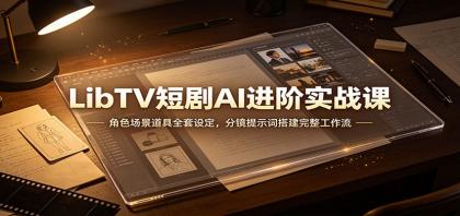 LibTV短剧AI进阶实战课:角色场景道具全套设定,分镜提示词搭建完整工作流-颜夕资源网-第23张图片 LibTV短剧AI进阶实战课:角色场景道具全套设定,分镜提示词搭建完整工作流-颜夕资源网-第23张图片