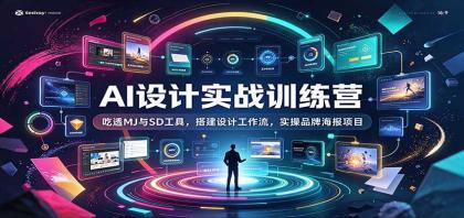 AI设计实战训练营:吃透MJ与SD工具,搭建设计工作流,实操品牌海报项目-颜夕资源网-第23张图片 AI设计实战训练营:吃透MJ与SD工具,搭建设计工作流,实操品牌海报项目-颜夕资源网-第23张图片