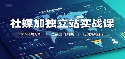 社媒加独立站实战课:市场环境选品定价,社媒运营建站,私域网红营销教学-颜夕资源网-第23张图片 社媒加独立站实战课:市场环境选品定价,社媒运营建站,私域网红营销教学-颜夕资源网-第23张图片